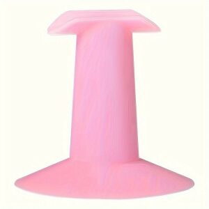 Rózsaszín ujjtartó körmök díszítéséhez, segít a kéz stabilan tartásában a körmök festése közben - Manikűrkészlet