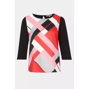 Comma black, 3/4 sleeve women's top – 42 128088971 - Comma