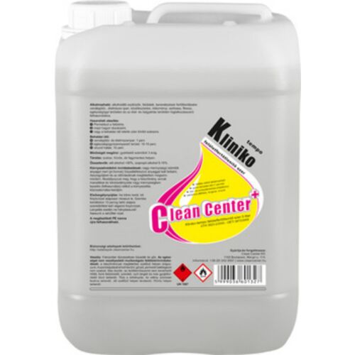 Clean Center Kliniko-Tempo kéz- és felületfertőtlenítő szer 5L