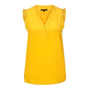 Comma Yellow Sleeveless Women's Blouse – 42 130489852 - Comma