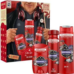 Old Spice Ajándékcsomag NIGHTPANTHER Tusfürdő 400 ml + Dezodor 150 ml + Deo Stick 50ml (6db/karton) 122368985 - Old Spice
