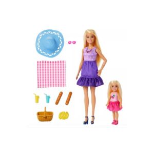Súprava bábik Barbie a Chelsea s príslušenstvom - Mattel