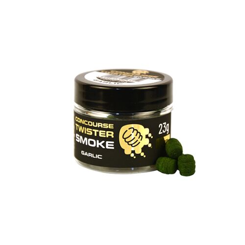 Benzar Concourse Twister Smoke Garlic Csalizó Bojli 5.5mm - Csalizó bojli
