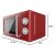 Cecotec Proclean 3110 Retro Red mikrohullámú sütő 171525236