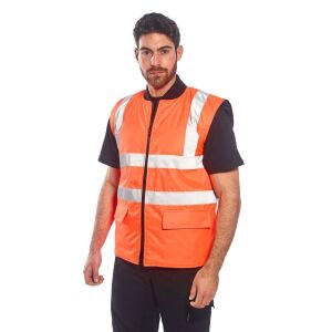 Vesta de protectie Termica Reversibila Hi-Vis Portwest, S469 L Portocaliu 121726589 - Vesta de lucrător
