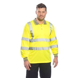 Hi-Vis hosszú ujjú pólóing S277 Narancs M méret 121726746 - Láthatósági ruházat