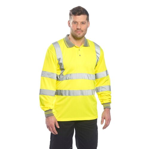 Hi-Vis hosszú ujjú pólóing S277 Narancs M méret