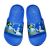 Modré detské šľapky Sonic, pohodlná letná obuv