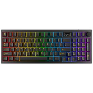 AVAX GM03 PRO mechanikus billentyűzet RGB világítással, felülnézet - AVAX