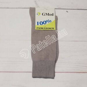Gmed 100% pamut zokni bézs 45-46 121185624 - GMed