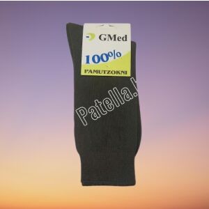 gmed 100% pamut zokni fekete 43-44 121185625 - GMed