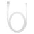 Cablu Apple Lightning la USB, alb, lungime 2 m