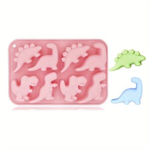 Dinosaurier-Silikonform zum Backen, Herstellen von Schokolade, Süßigkeiten oder Eiswürfeln - Koch- & Backgeschirr