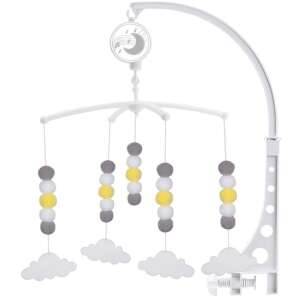 Sun Baby Zenélő Forgó - Felhők - Újszülötteknek