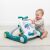 Pepita Bunny 3in1 Multifunctional Interactive Baby Walker and Walking Helper - Turquoise and White 147293163