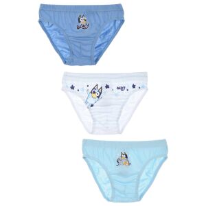 Комплект от 3 броя органични памучни бельо Bluey за деца, размери 4-5 години - Бебе & Малко дете