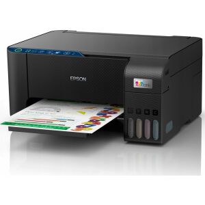 Szögletes nézet az Epson EcoTank L3271 színes nyomtatóról - Nyomtató & Szkenner