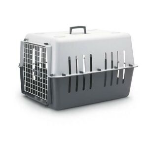 SAVIC PetCarrier 4 - szállítóbox (szürke) kutyák és macskák részére (max:15kg) 66x47x43cm 121330244 - Savic
