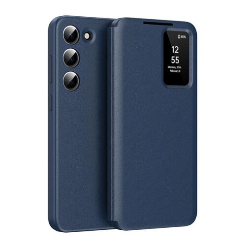 Samsung Galaxy S22 Kék Smart View Flip Tok