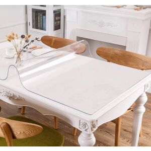Átlátszó Szilikon Asztalterítő fólia 120x80