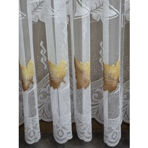 Fehér Voile  Függöny 300x250
