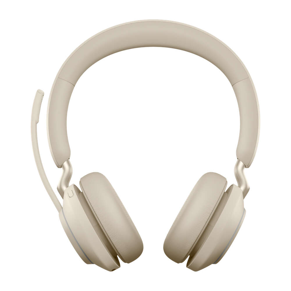 Jabra evolve2 65, ms stereo usb c bluetooth bézs headset