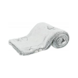 Trixie Pléd Nando, Puha Gyapjú 75 × 50 cm, Világosszürke