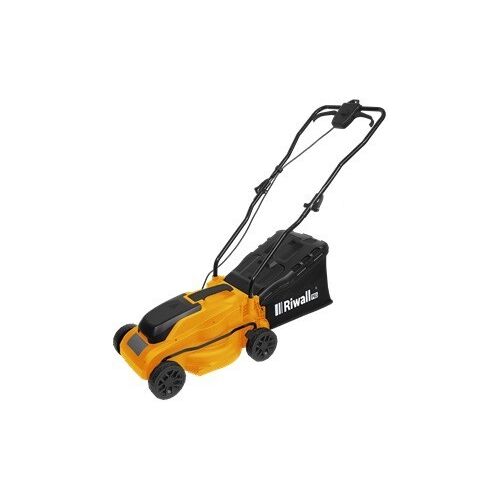 Riwall RALM 3320i cordless lawn mower with grass collector