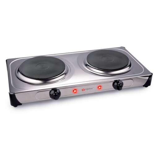 Alpina 2 zónás főzőlap 2000W