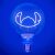 Leuchtende Stitch Neon LED Glühbirne, dekorative Beleuchtung