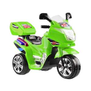 Gyerek elektromos motorkerékpár - zöld színű 40947911 Elektromos járművek - Elektromos motor - USB csatlakozó