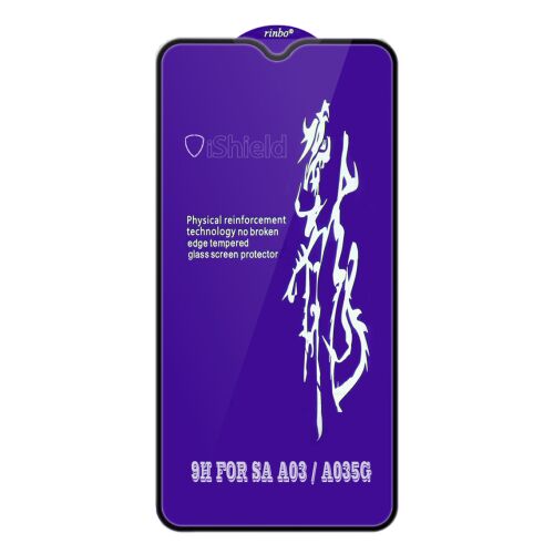 iShield edzett üveg képernyővédő fólia Samsung Galaxy A03-hoz 