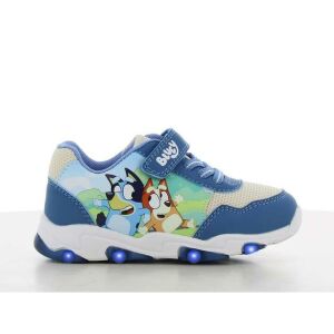 Nickelodeon Bluey svjetleće tenisice, plavo-bijele dječje sportske cipele s likom Bluey - Moda i odjeća
