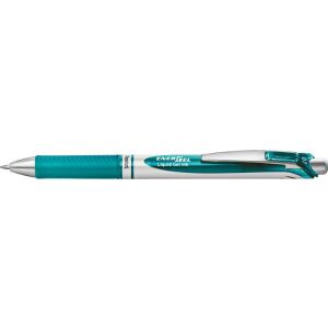 Zseléstoll, 035 mm, nyomógombos, PENTEL "EnerGel BL77", türkíz 122877949 - Pentel