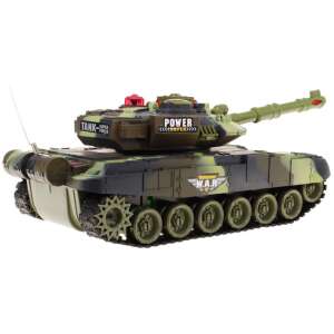 Remote control tank with camouflage pattern, green color, WAR TANK brand - Ramiz Remote control vehicle