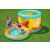 Children playing in Bestway Jumptopia inflatable bouncer and splash pool