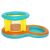 Bestway Jumptopia inflatable bouncer and splash pool angled view