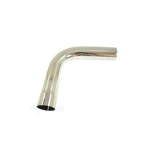 90 fokos rozsdamentes acél kipufogócső, 3 hüvelykes átmérő, 61 cm hosszú