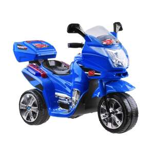 Ramiz Elektromos Motorkerékpár, újratölthető akkumulátorral LED lámpákkal, 6V, kék 40952528 Elektromos járművek - 6V