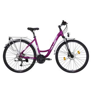 Koliken Blacktour női Kerékpár 28" #lila 43870562 Női kerékpárok - Tárcsafék