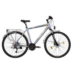 Koliken Blacktour 28" férfi Kerékpár #kék-narancs 43870552 Férfi kerékpár - Csomagtartó