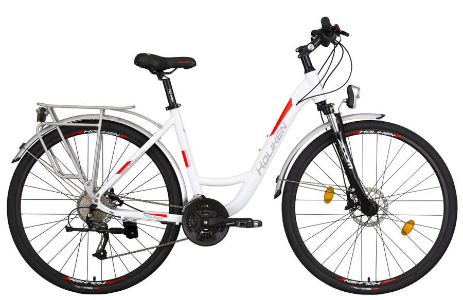 Koliken Blacktour női Kerékpár 28" - fehér