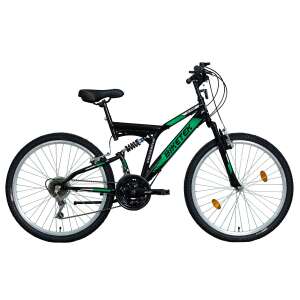 Koliken Biketek Eland 2.0 26" férfi Kerékpár #fekete-zöld 40953021 Férfi kerékpárok - 26"