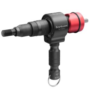 Fortum adapter klt. fúrógéphez, 2 az 1-ben, popszegecsekhez és POP-NUT szegecsanyákhoz (4770667)