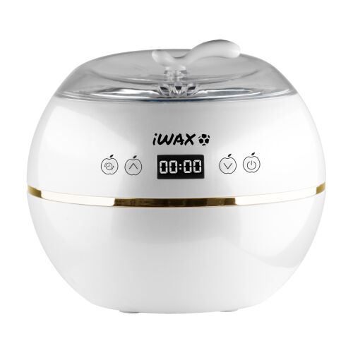 IWAX 500ml gyantamelegítő digitális kijelzővel és átlátszó fedéllel