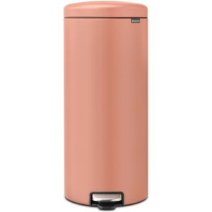 Brabantia NewIcon pedálos hulladékgyűjtő szagmentesen záródó Soft-Close fedél, műanyag tartály, 30L - G méret, acél, meleg tónusú vörösréz - 238741