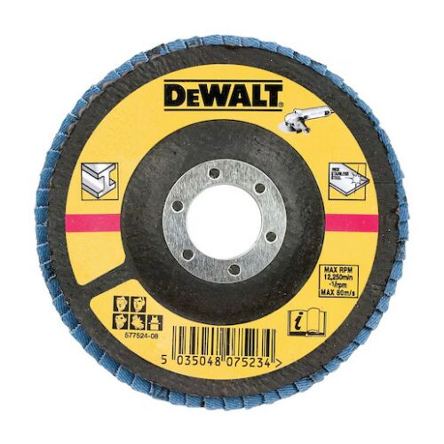 DeWalt Lamellás csiszolókorong 125mm x 22.2 x 36G lapos DT3308-QZ 121514048