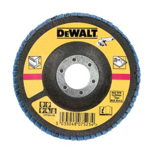 DeWalt Lamellás csiszolókorong 125mm x 22.2 x 80G lapos DT3310-QZ 121514049 - Dewalt
