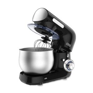 WinningStar ST-5304 4L Standmixer, Schwarz, Edelstahlschüssel - Küchenroboter