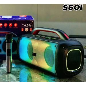 60 W  Színes Fényekkel Hordozható Vezeték Nélküli  Karaoke Hangszóró  WGY-S601